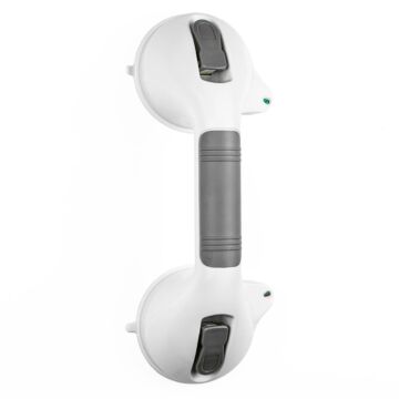 Grab Bar With Suction Cups - Single