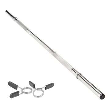 Body Revolution Straight Barbell Bar - 1" Standard 1.4m