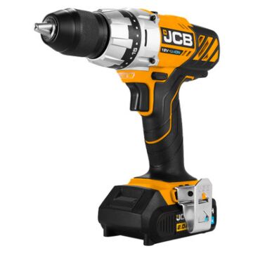 Jcb 18v Impact Driver With 4.0ah Lithium-ion Battery And 2.4a Charger | Jcb-18id-4xb