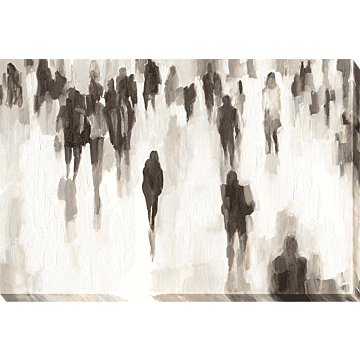 Commuters I By Ethan Harper - Canvas Print