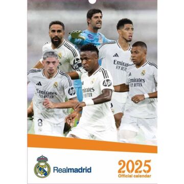 Real Madrid Fc A3 Calendar 2025