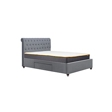 Marlow Double Bed Grey