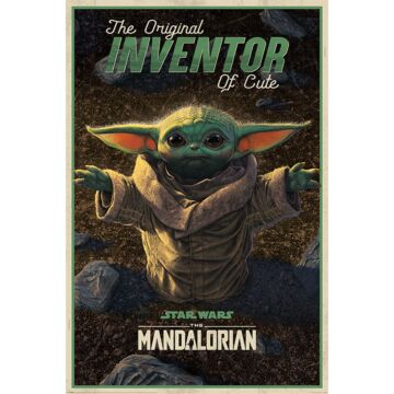 Star Wars: The Mandalorian Poster Inventor Of Cute 174