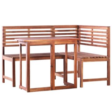 Vidaxl 2 Piece Bistro Set Solid Acacia Wood