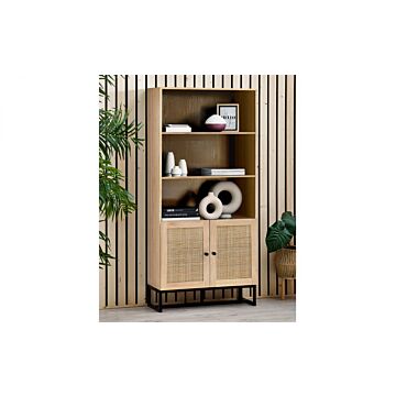 Padstow Tall Bookcase - Oak