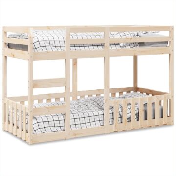 Vidaxl Bunk Bed 90x190 Cm Solid Wood Pine