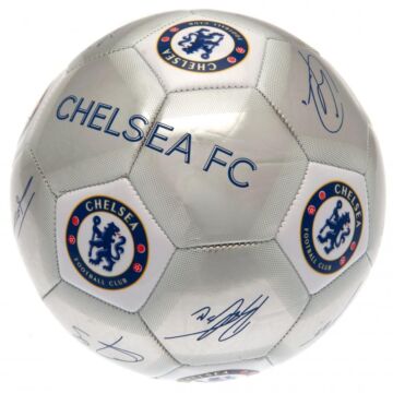 Chelsea Fc Sig Silver Football