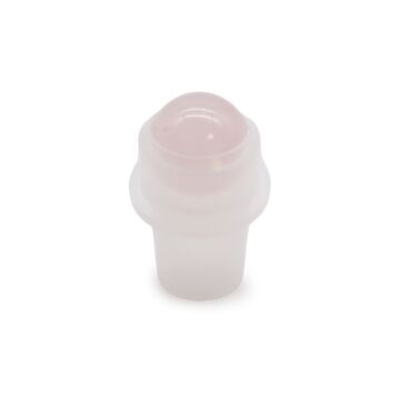 Gemstone Roller Tip For 5ml Bottle - Rose Quartz