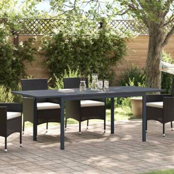 Vidaxl Extension Tables 2 Pcs Anthracite 210x90x73 Cm Steel, Vidaxl Extendable Garden Table Anthracite (140-210)x90x73 Cm Steel