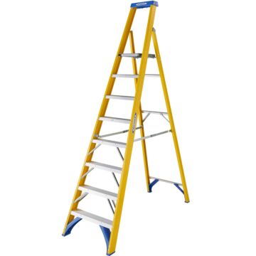 Fibreglass Platform Stepladder 8 Tread - 7170818