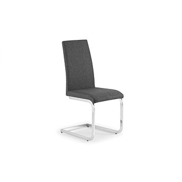 Roma Cantilever Dining Chair Slate Grey