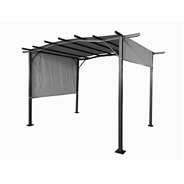 San Remo Sliding Pergola 2.75x3.66m Grey