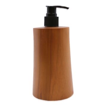 Natural Teakwood Soap Dispenser - Taper