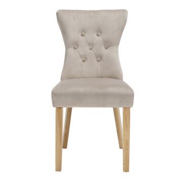 Naples Dining Chair Champagne (pack Of 2)