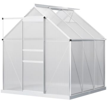 Outsunny 190 X 190cm Walk-in Polycarbonate Greenhouse