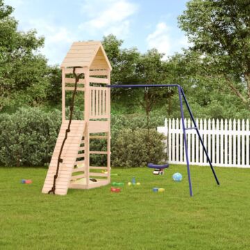 Vidaxl Outdoor Playset Solid Wood Pine