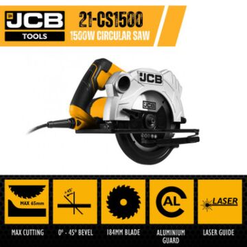 Jcb 1500w Circular Saw | 21-cs1500