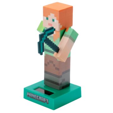 Collectable Licensed Solar Powered Pal - Minecraft Alex