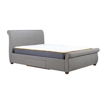 Lancaster Double Bed Grey