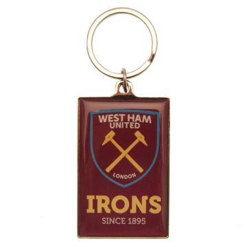 West Ham United Fc Deluxe Keyring