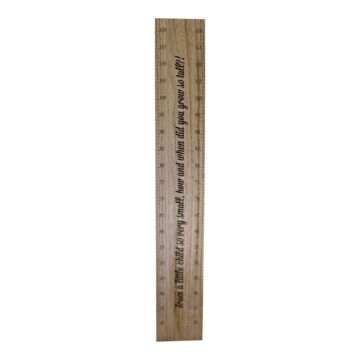 Height Chart Wall Plaque, How Did You Grow So Tall?, 100cm