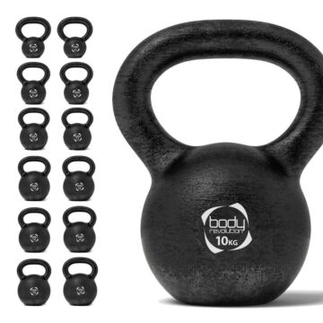 Body Revolution Cast Iron Kettlebells 2 Kg - 28 Kg 8kg