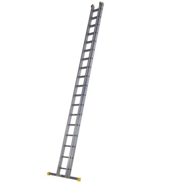 Square Rung Extension Ladder 5.21m Double - 57711620