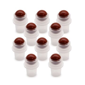 Gemstone Roller Tip For 5ml Bottle - Red Jasper