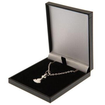 Tottenham Hotspur Fc Silver Plated Boxed Pendant