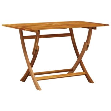Vidaxl 5 Piece Garden Dining Set Beige Fabric And Solid Wood