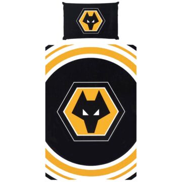 Wolverhampton Wanderers Fc Pulse Single Duvet Set
