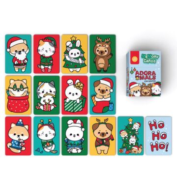 Kids Memory Cat Set - Christmas Adoramals