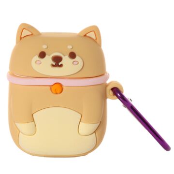 Wireless Earphone Silicone Case Cover - Shiba Inu Dog (cover Only)
