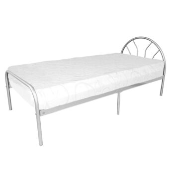 Sydney Single Bed Silver