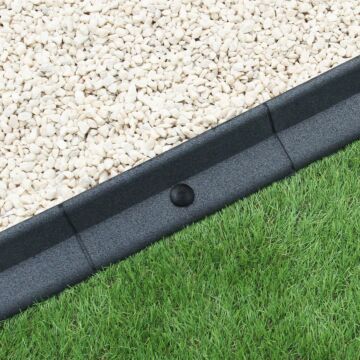 Flexible Lawn Edging Grey 1.2m X 36