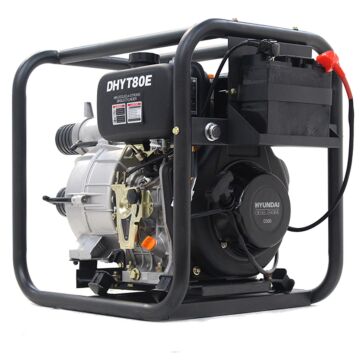 Hyundai 80mm 3" Diesel Trash Water Pump | Dhyt80e