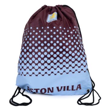 Aston Villa Fc Fade Gym Bag