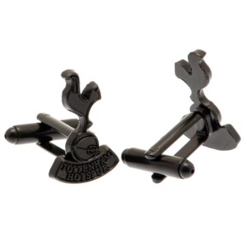 Tottenham Hotspur Fc Black Ip Cufflinks