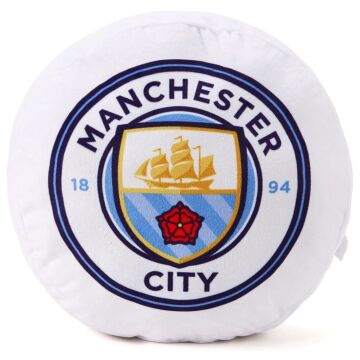 Manchester City Fc Crest Cushion