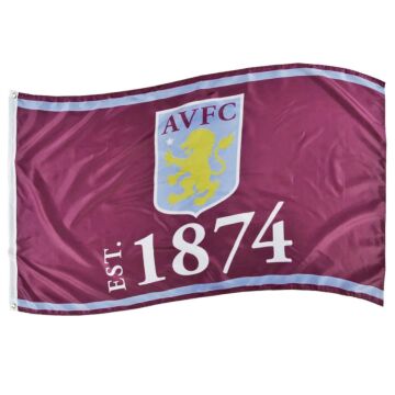 Aston Villa Fc Established Flag