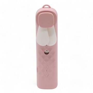 Pink Nano Mist Face Fan & Spray - Usb Chargable