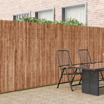 Vidaxl Bark Fence 600x125 Cm