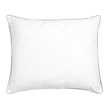 Bed Pillow White Cotton 50 X 60 Cm Soft Beliani