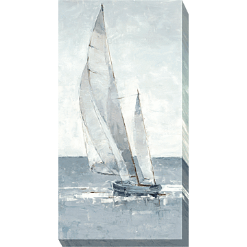 Grey Seas I By Ethan Harper