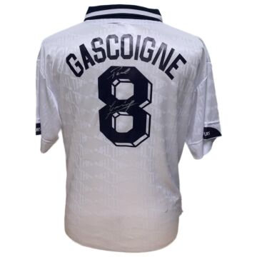 Tottenham Hotspur Fc Gascoigne Signed Shirt