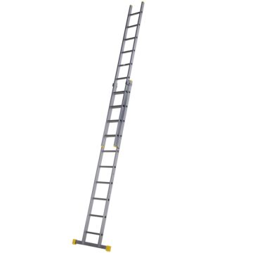 Square Rung Extension Ladder 3.01m Double - 57711220