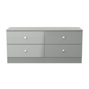 Yarmouth 4 Drawer Bed Box In Uniform Grey & Dusk Grey