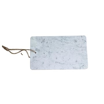 White Marble Chopping Board 40x24cm