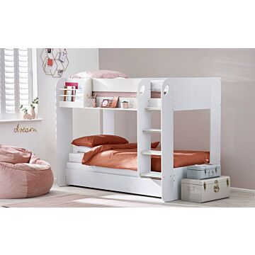 Mars Bunk & Underbed All White