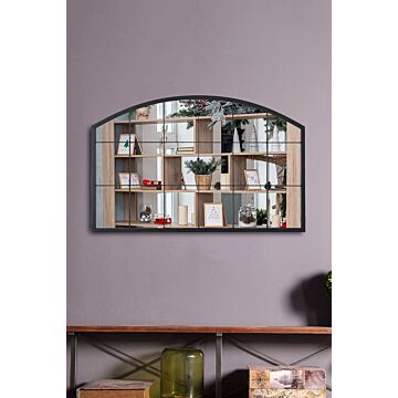 Arched Wall Mirror For Decor Modern Black Framed Wall Mirror